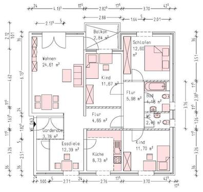 Foto - Etagenwohnung in Uetersen zur Miete