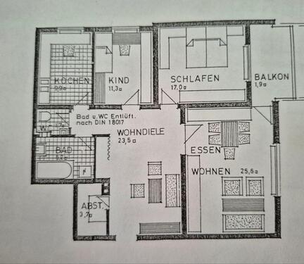 Foto - 3.5 Zimmer Erdgeschoßwohnung zum Kaufen in Künzelsau