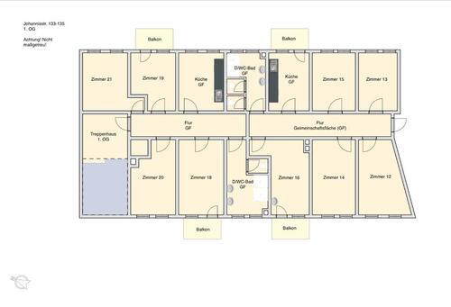 Foto - Etagenwohnung zur Miete in Osnabrück