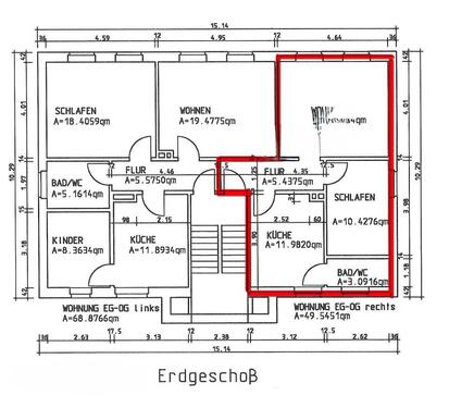 Foto - 50 qm 2ZKB ab 01.01.2026 zu vermieten, Uslar Volpriehausen