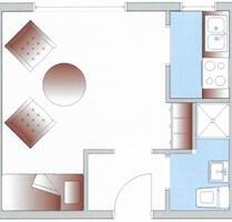 Möblierte 1-Zimmerwohnung in HH-Heimfeld - Hamburg Harburg