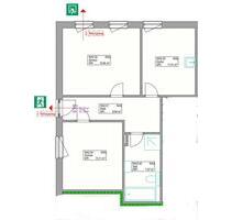 2 Zimmer Erdgeschoss wohnung mit terrasse und garten - Itzehoe