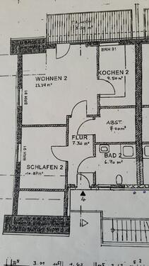 Foto - 3 Zimmer Etagenwohnung zur Miete in Bad Essen