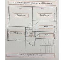 Freundliche zentral gelegene Wohnung in Zörbig vollsaniert
