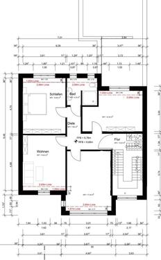 Foto - Wohnung-Miete-3 Zimmer -77,75qm-Balkon-Solingen Katternberg