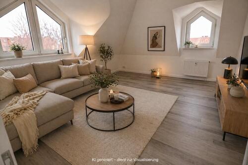 Foto - 2 Zimmer Dachgeschoßwohnung in Alzey