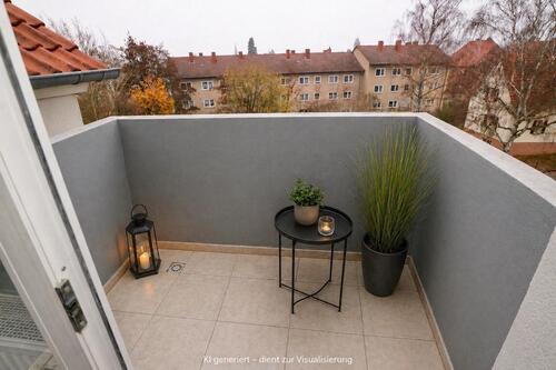 Foto - Dachgeschoßwohnung in Alzey zur Miete