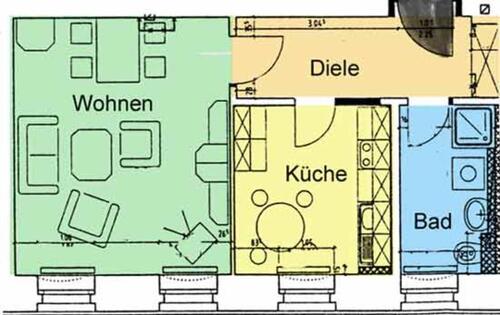 Foto - Etagenwohnung in Chemnitz