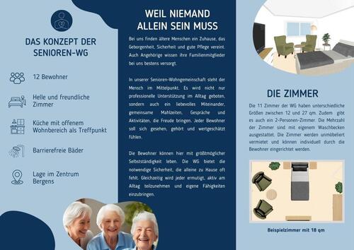 Foto - 1 Zimmer Etagenwohnung zur Miete in Bergen auf Rügen