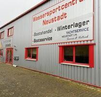 Halle in Sierksdorfer Gewerbegebiet sowie ehemalige Segelmacherei - Neustadt in Holstein