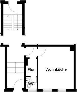 Foto - 1.5 Zimmer Erdgeschoßwohnung in Hannover