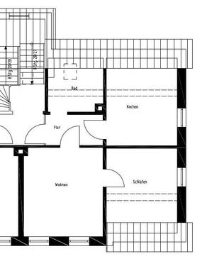 Foto - 2 Zimmer Dachgeschoßwohnung zur Miete in Altenburg