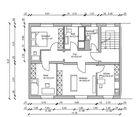 Foto - 3-Zimmer-Wohnung in ruhiger Lage von Bitterfeld