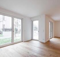 Exklusive 4-Raum-Erdgeschosswohnung mit 126 m² & großer Sonnenterrasse, auf Wunsch mit EBK - Leipzig Mitte