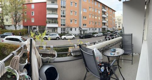 Foto - Angererstraße, am Luitpoldpark, Balkon, von privat