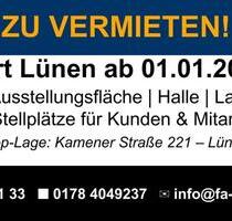 Gewerbefläche in Lünen – Büro, Halle & Stellplätze ab 01.01.2026