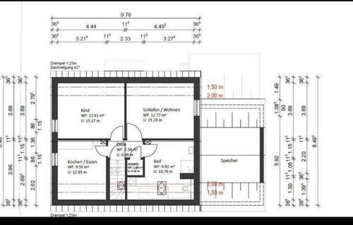 Foto - 2 ZKB EBK Badewanne Dusche zu vermieten
