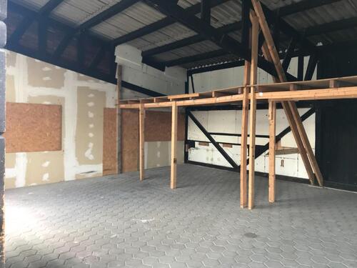 Foto - Holzhalle ebenerdig – 70 m² – ideal als Lagerhalle nicht beheizt