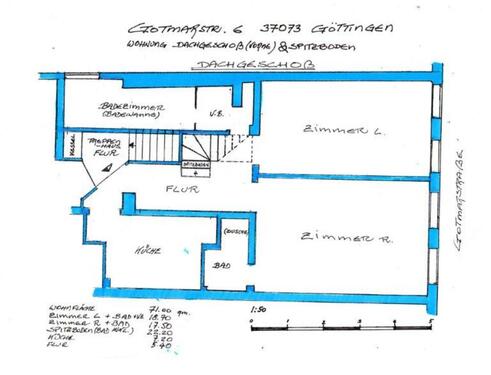 Foto - 3 Zimmer Etagenwohnung zur Miete in Göttingen