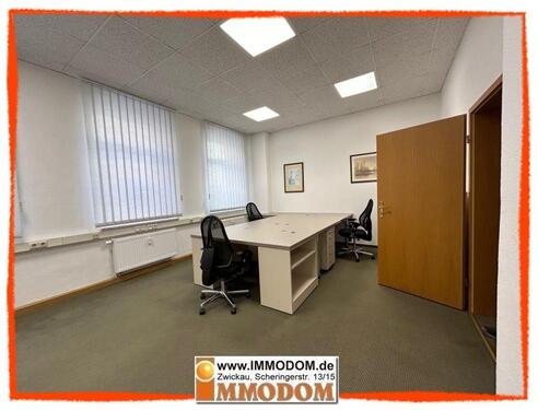Foto - 3-Zimmer-Büro mit Möblierung & Einbauküche in Zwickau, verkehrsgünstige Lage, zu vermieten!