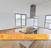 SOMMERAKTION - EINZIEHEN UND DIE 1. NKM GESCHENKT BEKOMMEN: Weitläufige 3-Zimmer-Wohnung mit EBK und atemberaubender DACHTERRASSE in Neubauquartier NEO - Nürnberg Gibitzenhof