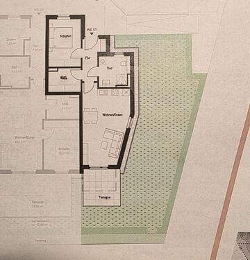 Foto - 2 Zimmer Erdgeschoßwohnung zur Miete in Norderstedt
