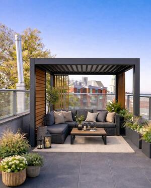 Foto - Penthouse Maisonette Atelier Jugendstil mit Dachterrasse