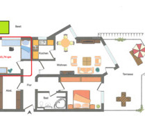 WG-Zimmer in Marbach: ca. 16 qm - Marburg