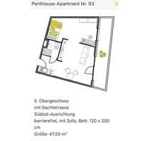 Penthouse-Wohnung mit Dachterrasse - Heidenheim an der Brenz Aufhausen