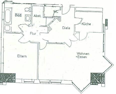 Foto - Großzügig unterm Dach - 750,00&nbsp;EUR Kaltmiete, ca.&nbsp; 83,00&nbsp;m&sup2;