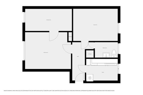 Foto - 2.5 Zimmer Etagenwohnung zur Miete in Flensburg
