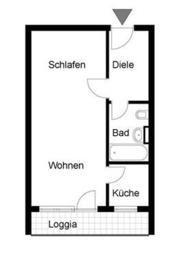 Foto - Etagenwohnung zur Miete in Hattersheim am Main