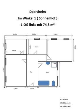 Foto - Etagenwohnung zur Miete in Osterwieck