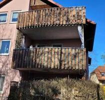 Schöne Dachgeschosswohnung mit Balkon - Bad Neustadt an der Saale