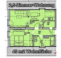 Hemau 2,5-Zimmer Wohnung 45m2 (KfW55) + Küche, Stellplatz, Keller