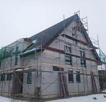 Moderne Neubau-Doppelhaushälfte mit Terrasse – energieeffizient im KfW-55-Standard erst bezug - Kirchlengern