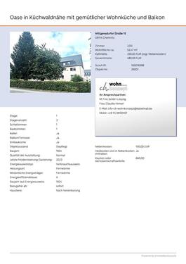 Foto - Gemütliche Wohnung mit Blick auf den Küchwald