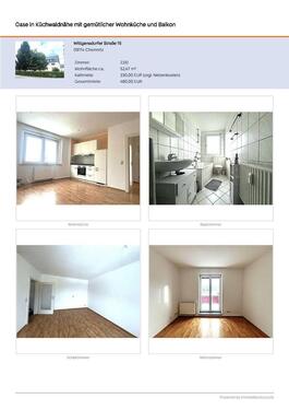 Foto - 2 Zimmer Etagenwohnung in Chemnitz