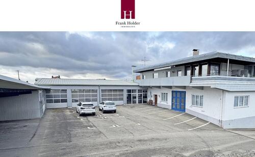 Foto - Werkstatt mit Büro, Lager und zahlreichen Parkplätzen