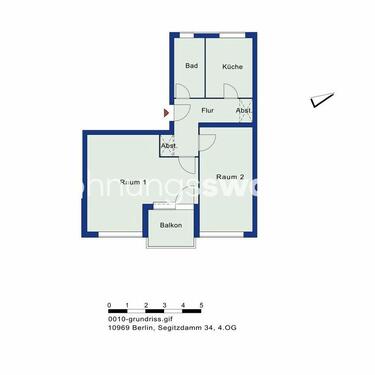 Foto - Wohnungsswap - 2 Zimmer, 65 m² - Segitzdamm, Kreuzberg, Berlin