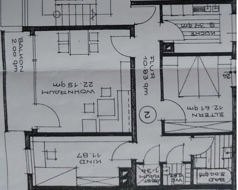 Foto - 3 Zimmer Etagenwohnung zur Miete in Mosbach