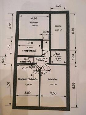 Foto - 3 Zi Wohnung in 60386 Fechenheim