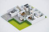 Foto - 4 Zimmer Erdgeschoßwohnung in Lingen (Ems)