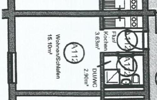 Foto - 1 Zimmer Etagenwohnung zur Miete in Pentling