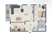 Foto - 2 Zimmer Etagenwohnung zur Miete in Meppen
