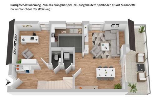 Foto - Etagenwohnung in Münster zum Kaufen
