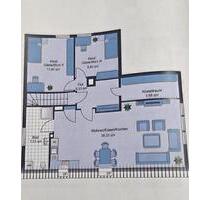 Helle 3-Zimmer-Dachgeschosswohnung in ruhiger Lage von Meppen