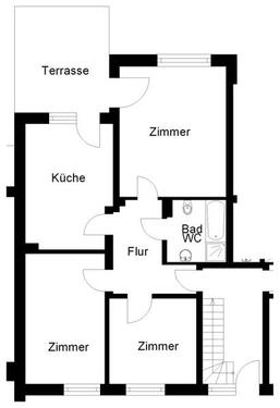 Foto - Etagenwohnung zur Miete in Osnabrück