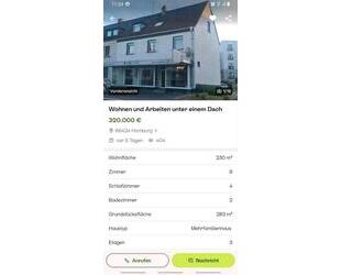 haus mit geschäft - 280.000,00&nbsp;EUR Kaufpreis, ca.&nbsp; 230,00&nbsp;m&sup2; in Homburg (PLZ: 66424)