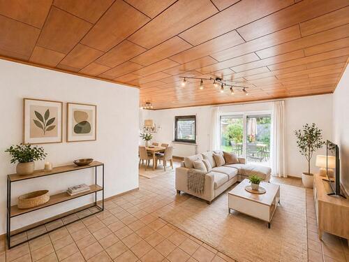 Foto - 3-Zimmer-Erdgeschosswohnung mit Terrasse, Garten & Stellplatz